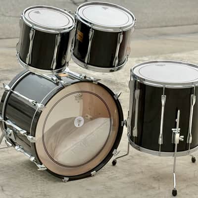 Yamaha Rock Tour Custom Drum Set Black 10" 12" 16" 22" image 9