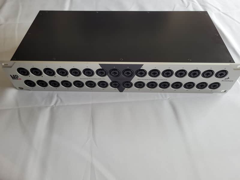 Antelope Audio MP32 Remote Controlled 32-Channel Mic Preamp 2014 - Present - Silver image 1