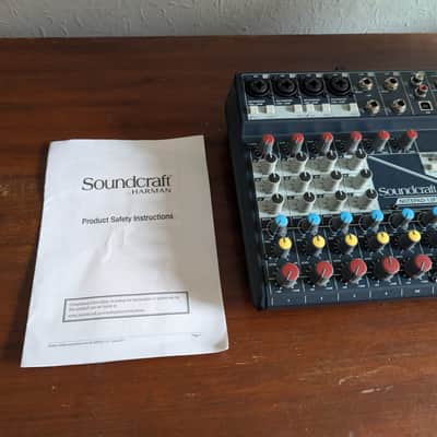 Soundcraft Notepad-12FX Small Format 12-Input Mixing Console 2010s - Blue image 3