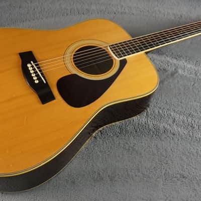 Yamaha FG-201 MIJ Acoustic Guitar w/ Hard Case image 4