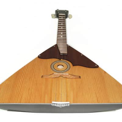 New Balalaika Prima 3 strings made in Ukraine by Trembita Folk Musical Instrument Wood Beautiful Sound image 4