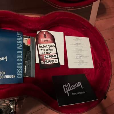 Gibson Les Paul Special -- 2019 -- TV Yellow -- OHSC image 14