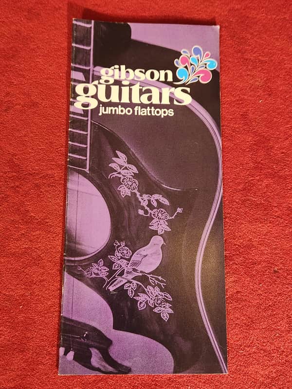 1970 Gibson Jumbo Flattops Catalog image 1