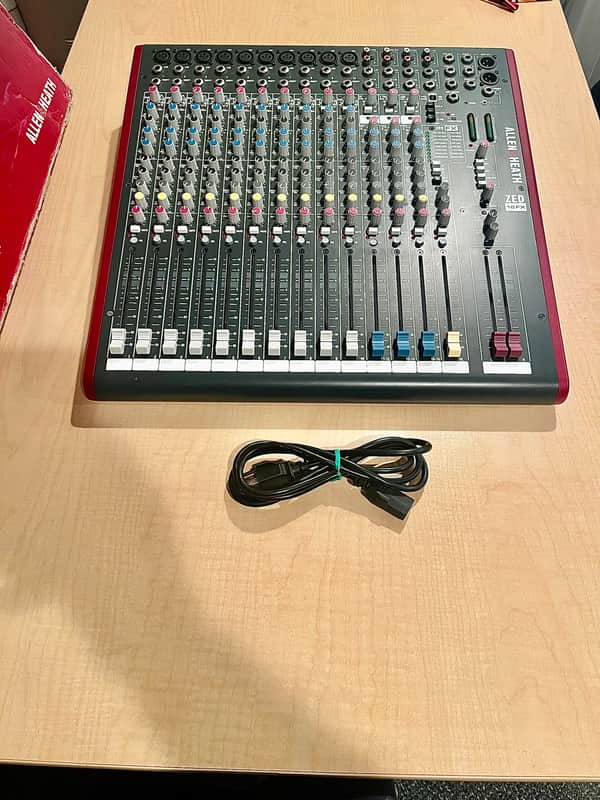 Allen & Heath ZED-16FX 16-Channel Mixer with Effects 2012 - Present - Black/Red image 1