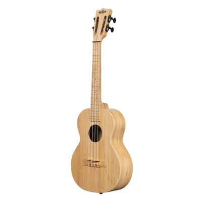 Kala Brand Music Co. Bamboo Collection, 4-String Ukulele, Right, Natural, Tenor (KA-BMB-T) image 8