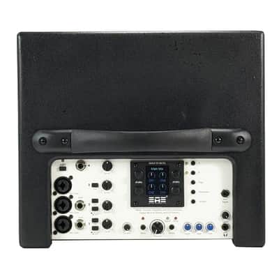 Elite Acoustics EAE D4-8 (OPEN BOX) Rechargeable Acoustic Amp with 4 Channel Digital Mixer/LFP Battery - Painted Black image 2
