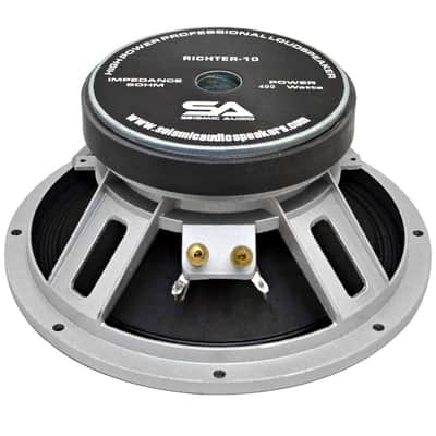 New PAIR 10" PA/DJ Raw Replacement Woofer/Speaker 400 W image 5