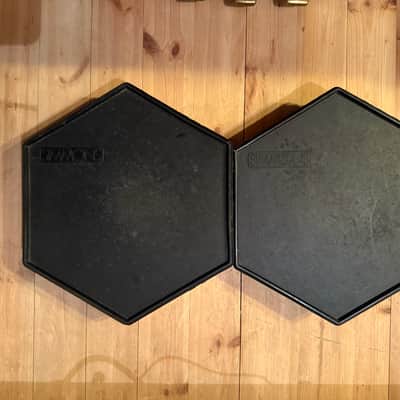 2x Vintage Simmons SDS7 Vintage Drum Pads - Tested & Working image 1
