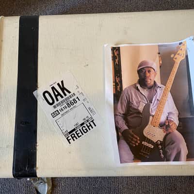 Fender Darryl Jones Prototype Bass Rare One 1998 Silver image 4