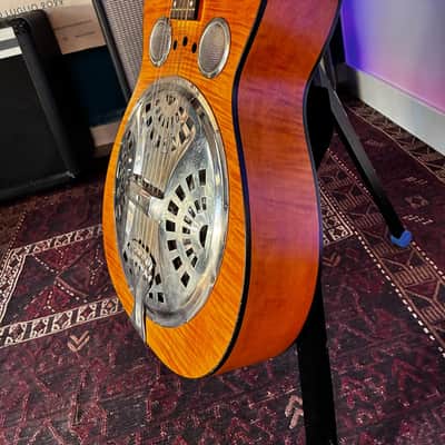 Epiphone Dobro Hound Dog Deluxe Roundneck 2009 - Present - Vintage Brown image 6