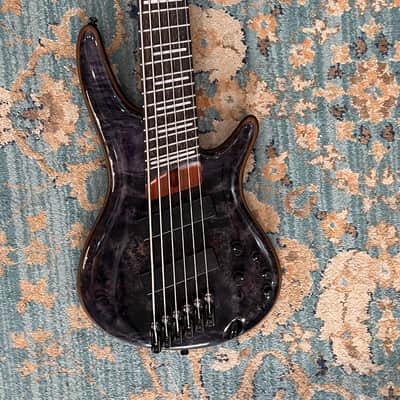 Ibanez SRMS806-DTW Bass Workshop Multi-Scale Soundgear 2023 - Present - Deep Twilight image 6