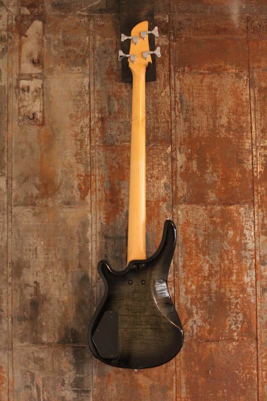 Fernandes Japan FRB-40 Revolver 4 String Bass, Trans Black Burst