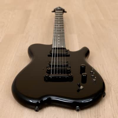2000s Carvin H2 Allan Holdsworth Signature Model Electric Guitar Black w/ Case image 9
