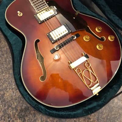 Samick HF-650 Artist Series, 1997, Full Body Tobacco Burst, Original and Mint Condition! image 1
