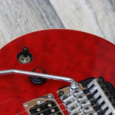 Tone King! Ernie Ball Music Man Axis 2010 Trans Red + OHSC image 7