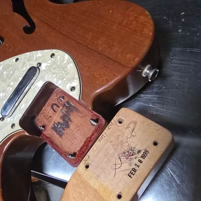Fender Custom Shop '69 Reissue Telecaster Thinline - 1990's - Natural image 4