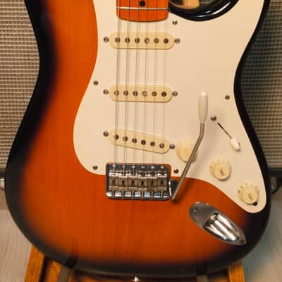 Fender American Vintage '57 Stratocaster 1982 2 Color Sunburst Refin image 1