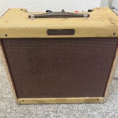 1957 Fender Tweed Princeton 5F2-A Amp Amplifier In Harvard Chassis Vintage Rare! image 1