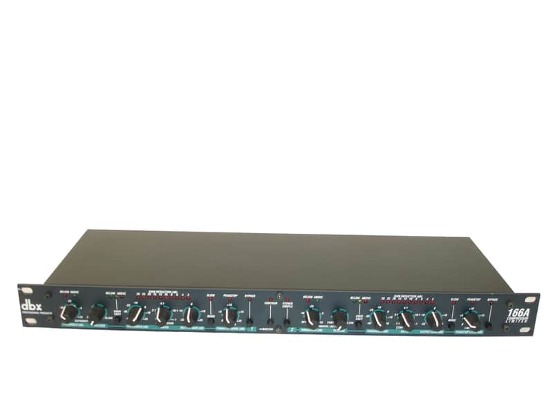 dbx 166A 2-Channel Compressor/Limiter | Reverb Canada