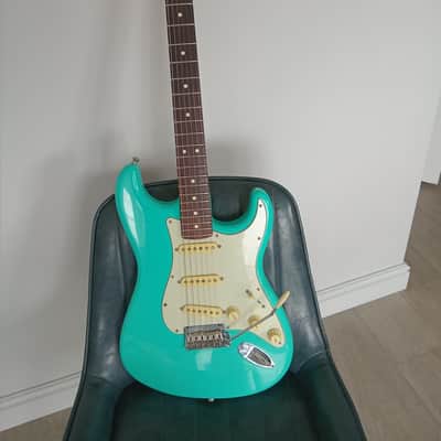 2023 Fender Ltd. Edition American Professional II Stratocaster Sea Foam Green Excellent condition image 3