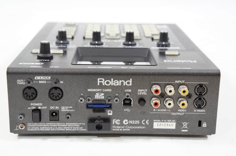 ローランド Roland P-10 | Visual Sampler Roland Pro A/V - P-10 | Visual Sampler