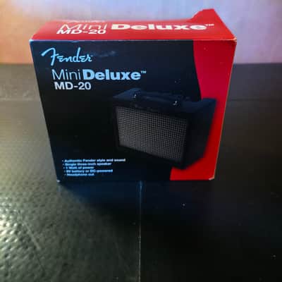 Fender MD20 Mini Deluxe Amplifier 2010s - Black image 11