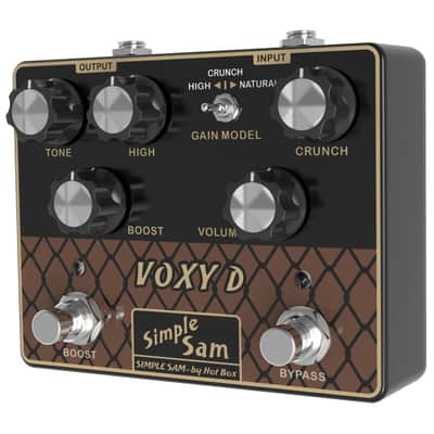 Simple Sam Voxy D Analog VOX Tones Guitar FX Pedal True Bypass Astounding Tone image 3
