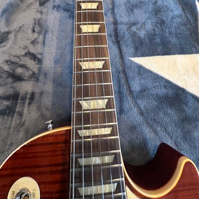 Gibson Gibson Custom Shop 60th Anniversary '59 Les Paul Washed Cherry Tom Murphy Painted and Aged - Washed Cherry Tom Murphy Painted and Aged image 6