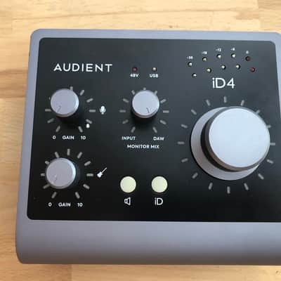Audient iD4 MKII USB-C Audio Interface 2021 - Black image 3