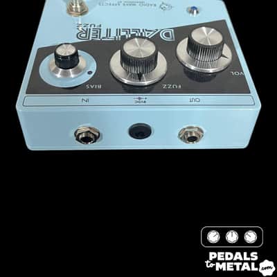 Radio Wave Effects Dalliter Fuzz Pedal - Blue face X13222 image 5
