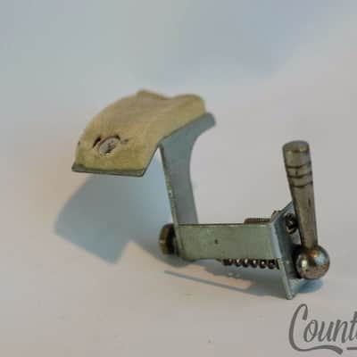 Ludwig White Felt Baseball Bat Muffler Vintage Classic Snare/Tom Drum 60s Nickel image 2