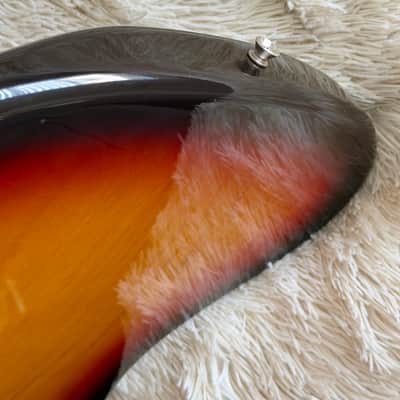 Fender Jaguar '66 Reissue MIJ Sunburst Electric Guitar image 25
