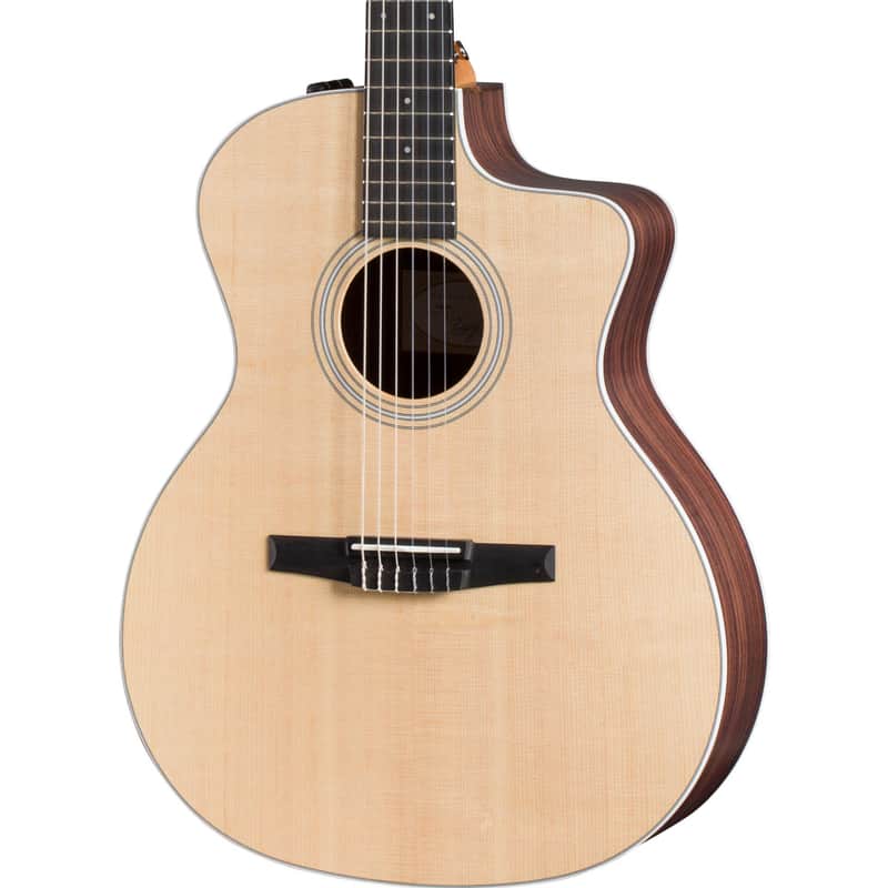 Taylor 214ce Nylon Grand Auditorium Acoustic Electric Guitar image 1