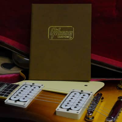 Gibson Custom 1958 Les Paul Standard Reissue Carmelita Carve VOS Electric Guitar - Faded Tobacco image 12