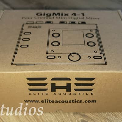 Elite Acoustics - GigMix 4-1 Digital Mixer - Like New in Box! image 4