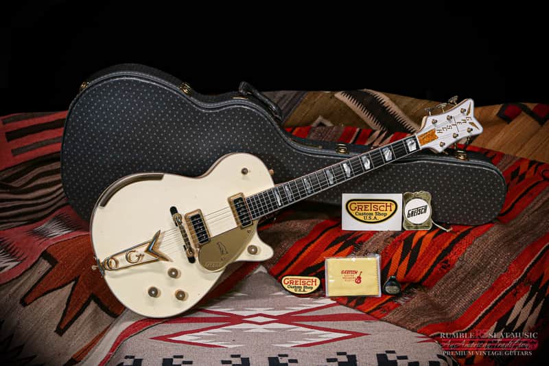 2015 Gretsch Custom Shop Penguin Stephen Stern Masterbuilt “Aged White” image 1