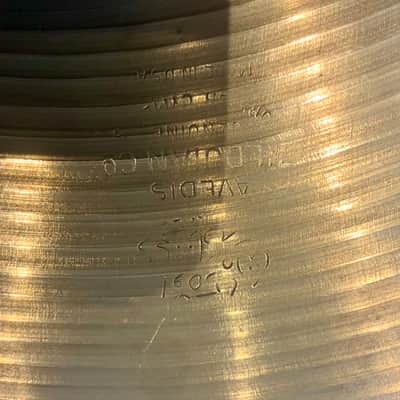 Zildjian Zildjian new beat 14’’ hi/hat cymbals 90s image 4