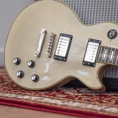 2013 Epiphone Limited Edition Les Paul Custom Pro - in TV Silver image 14