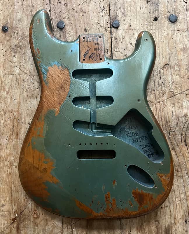 Fender American Vintage II Heavy Aged Body 2025 - Super Faded Pelham Blue image 1
