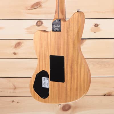 Fender American Acoustasonic Jazzmaster - Arctic White - US229091 image 8