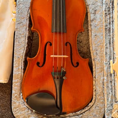 3/4 Size Copy of Antonius Stradivarius Violin w/ Peter Prier Bridge & Case (NO BOW) image 3