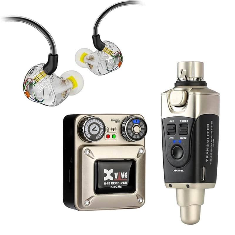 XVIVE T9 U45 In-Ear Monitor Wireless System 5.8 GHz image 1