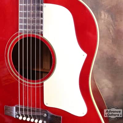 Gibson 1967 J-45 Cherry Red image 12