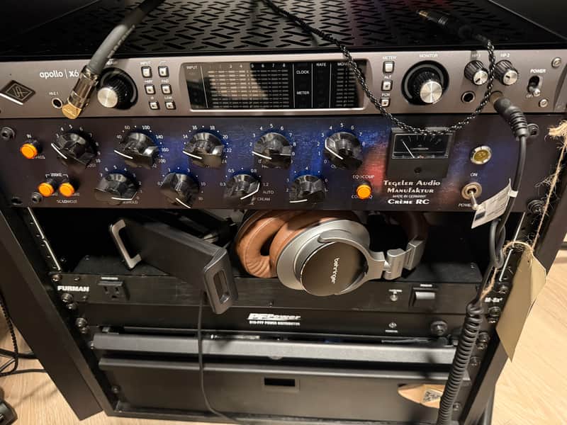 (Not working) Tegeler Audio Manufaktur Creme Stereo Bus Compressor / Mastering Equalizer 2020 - Blue
