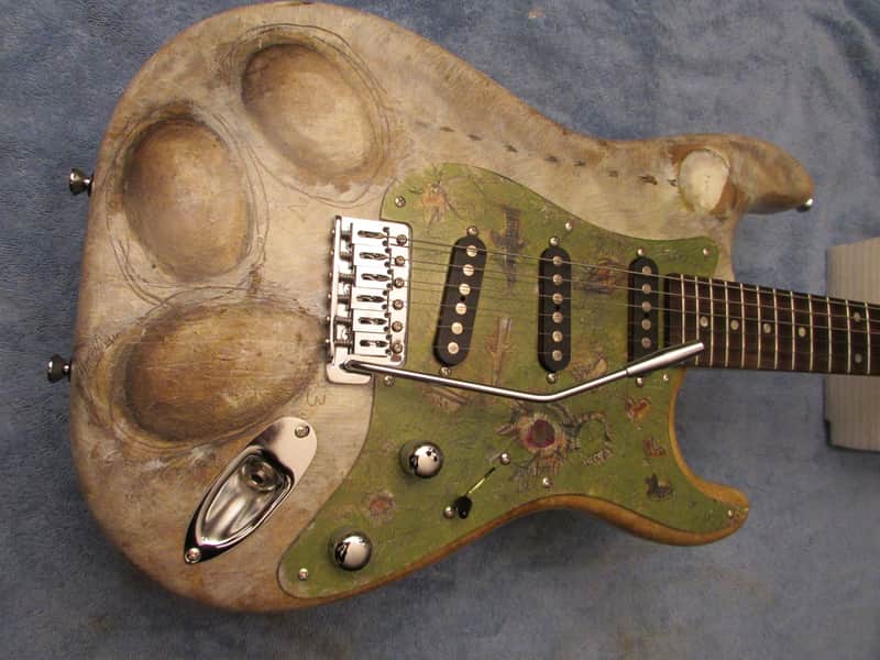 Schecter USA Custom Strat artist series 1996 - Custom Art image 1
