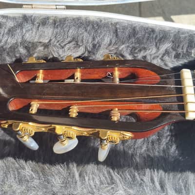 John Le Voi manouche petite bouche gypsy jazz guitar 1997 - natural solid spruce top image 4