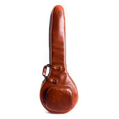 Banjo Gig Bag - 4/5 String - Leather - Glenn Cronkhite image 3