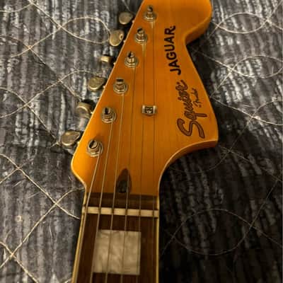 Fender Squier Classic Vibe '70s Jaguar 2021 - black UPGRADES image 4