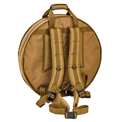 Meinl Professional 22" Cymbal Pro Backpack Case Bag, Coyote Brown MCB22CB image 2