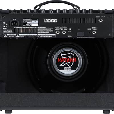 Boss Katana 50 Gen 3 Electric Guitar Combo Amplifier, 50W, Black image 4